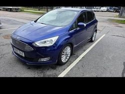 Blå Begagnad 2015 Ford C-MAX Titanium Minibuss | 65 000 kr (Bra pris)