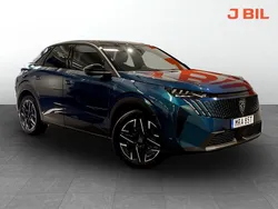 Blå Ny 2025 Peugeot 3008 GT SUV | 379 900 kr (Marknadspris)