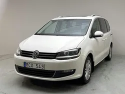 Vit Begagnad 2012 VW Sharan Minibuss | 102 000 kr (Marknadspris)