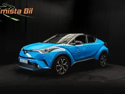 Blå Begagnad 2018 Toyota C-HR Edition SUV | 198 800 kr (Marknadspris)
