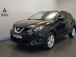 Svart Begagnad 2015 Nissan Qashqai SUV | 129 500 kr (Marknadspris)