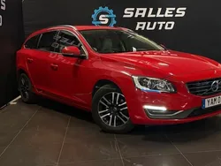 Röd Begagnad 2015 Volvo V60 Summum Kombi | 199 000 kr (Marknadspris)