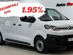 Vit Begagnad 2022 Citroën Jumpy Business Class Minibuss | 249 900 kr (Bra pris)