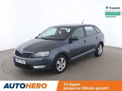 Grå Begagnad 2017 Skoda Rapid Style Halvkombi | 93 000 kr