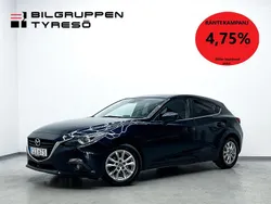 Blå Begagnad 2016 Mazda 3 Inclusive Halvkombi | 129 900 kr (Marknadspris)