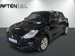 Svart Begagnad 2017 Suzuki Swift Halvkombi | 114 900 kr (Bra pris)
