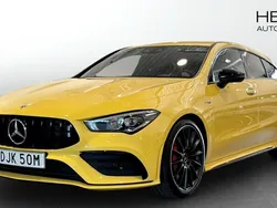 Gul (yellow) Begagnad 2022 Mercedes CLA35 AMG Shooting Brake AMG Kombi | 509 900 kr