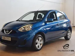 Blå Begagnad 2014 Nissan Micra Halvkombi | 74 900 kr (Marknadspris)