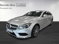 Silver Begagnad 2017 Mercedes CLS350 AMG Kombi | 319 900 kr (Dyr)