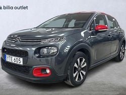 Grå Begagnad 2017 Citroën C3 Halvkombi | 79 900 kr (Marknadspris)