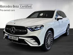 Vit (white) Begagnad 2024 Mercedes GLC300e AMG Line Premium SUV | 749 900 kr (Marknadspris)