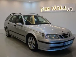 Ljusgrå (grå) Begagnad 2004 Saab 9-5 Vector Kombi | 34 900 kr (Lite dyr)