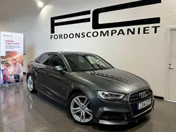 Grå Begagnad 2018 Audi A3 S-Line Sedan | 209 900 kr (Superpris)