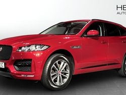 Röd (red) Begagnad 2019 Jaguar F-Pace R-Sport SUV | 279 900 kr (Dyr)