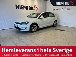 Vit Begagnad 2015 VW e-Golf S Halvkombi | 129 900 kr (Marknadspris)