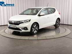Vit (snövit) Ny 2025 Dacia Sandero Expression Halvkombi | 222 900 kr (Marknadspris)