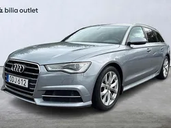 Grå Begagnad 2016 Audi A6 S-Line Kombi | 174 900 kr (Marknadspris)