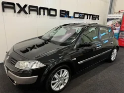 Svart Begagnad 2004 Renault Mégane II Halvkombi | 39 900 kr (Lite dyr)