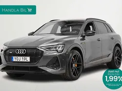 Grå Begagnad 2020 Audi e-tron S-Line SUV | 359 900 kr (Bra pris)