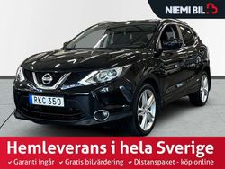 Svart Begagnad 2017 Nissan Qashqai 360º SUV | 149 900 kr (Marknadspris)