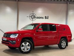 Röd Begagnad 2018 VW Amarok Highline Pickup | 299 900 kr (Lite dyr)