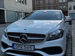 Vit Begagnad 2018 Mercedes A180 Style Halvkombi | 185 000 kr (Bra pris)