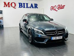 Grå Begagnad 2016 Mercedes C220 AMG Sedan | 219 900 kr (Lite dyr)