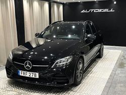 Svart Begagnad 2020 Mercedes C200 AMG line Kombi | 249 900 kr (Lite dyr)