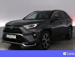Grå Begagnad 2021 Toyota RAV4 Hybrid Premium SUV | 441 900 kr (Marknadspris)