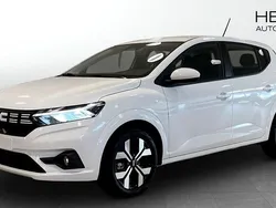 Vit (white) Ny 2025 Dacia Sandero Expression Halvkombi | 219 900 kr (Bra pris)