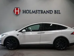 Vit Begagnad 2017 Tesla Model X SUV | 329 900 kr (Bra pris)