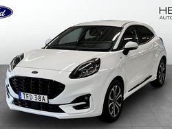 Frozen white Begagnad 2022 Ford Puma Gen-E ST-Line Halvkombi | 229 900 kr (Dyr)