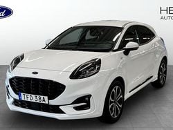 Frozen white Begagnad 2022 Ford Puma ST-Line Halvkombi | 229 900 kr (Lite dyr)