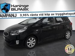Svart Begagnad 2015 Kia Carens Minibuss | 79 995 kr (Bra pris)