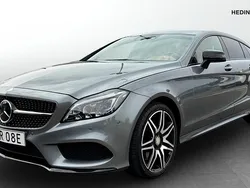 Ljusgrå (grey) Begagnad 2016 Mercedes CLS400 Shooting Brake Kombi | 299 900 kr