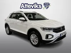 Vit Begagnad 2022 VW T-Roc Life SUV | 214 900 kr (Marknadspris)