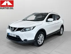 Vit Begagnad 2014 Nissan Qashqai SUV | 104 900 kr (Marknadspris)