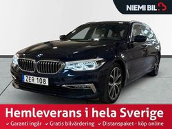 Blå Begagnad 2018 BMW 520 Luxury Line Kombi | 264 900 kr (Marknadspris)