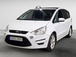 Vit Begagnad 2014 Ford S-MAX Business Edition Minibuss | 74 900 kr (Marknadspris)