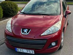 Röd Begagnad 2010 Peugeot 207 Halvkombi | 55 000 kr (Dyr)