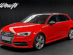 Röd Begagnad 2015 Audi S3 Sportback Halvkombi | 289 800 kr (Marknadspris)