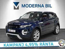 Blå Begagnad 2014 Land Rover Range Rover evoque Autobiography SUV | 189 900 kr