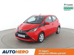 Röd Begagnad 2017 Toyota Aygo X-play Halvkombi | 126 000 kr (Marknadspris)
