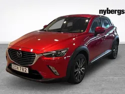 Röd Begagnad 2018 Mazda CX-3 Optimum SUV | 155 000 kr (Marknadspris)