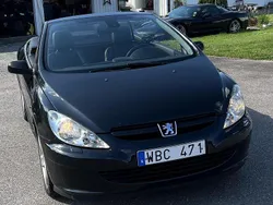Svart Begagnad 2004 Peugeot 307 CC Sport Cab | 36 000 kr (Marknadspris)