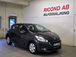 Mörkgrå Begagnad 2012 Peugeot 208 Halvkombi | 49 900 kr (Marknadspris)