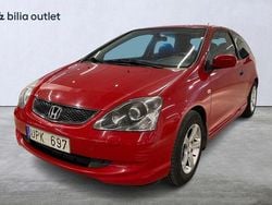 Röd Begagnad 2004 Honda Civic Halvkombi | 15 000 kr (Superpris)