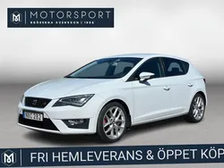 Vit Begagnad 2013 Seat Leon FR Halvkombi | 109 900 kr (Lite dyr)
