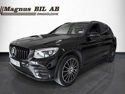Svart Begagnad 2018 Mercedes GLC300 AMG SUV | 349 900 kr (Marknadspris)