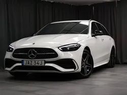 Vit Begagnad 2024 Mercedes C300e Premium Kombi | 559 000 kr (Marknadspris)